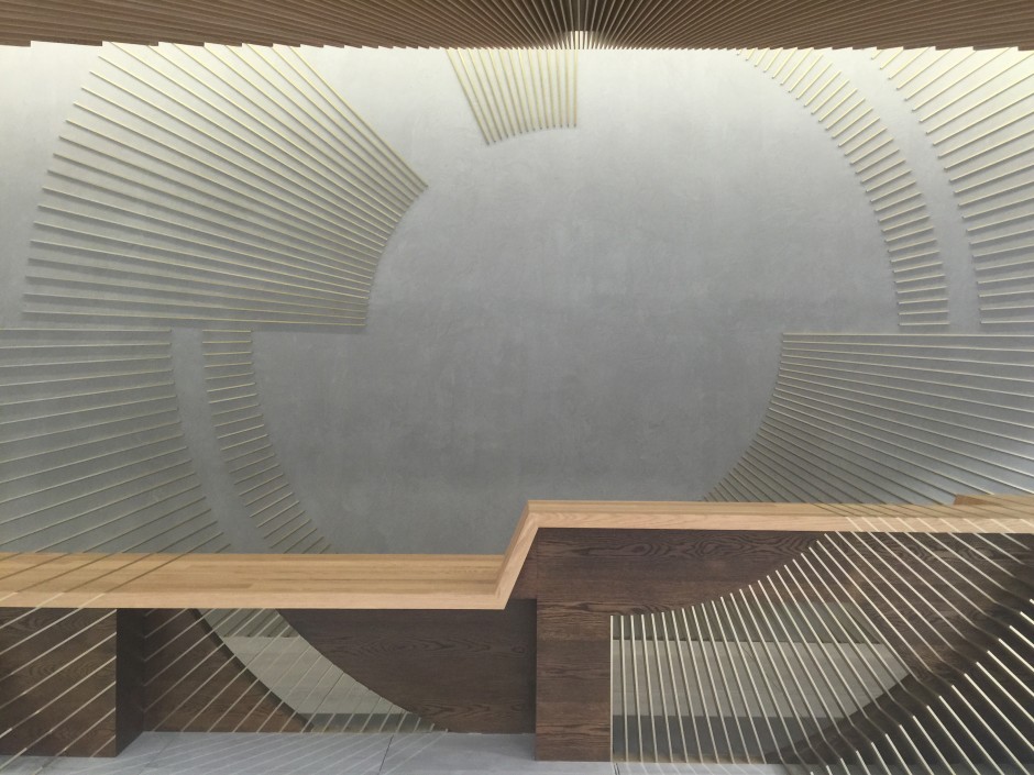 Ampersand Reception and Rear Wall